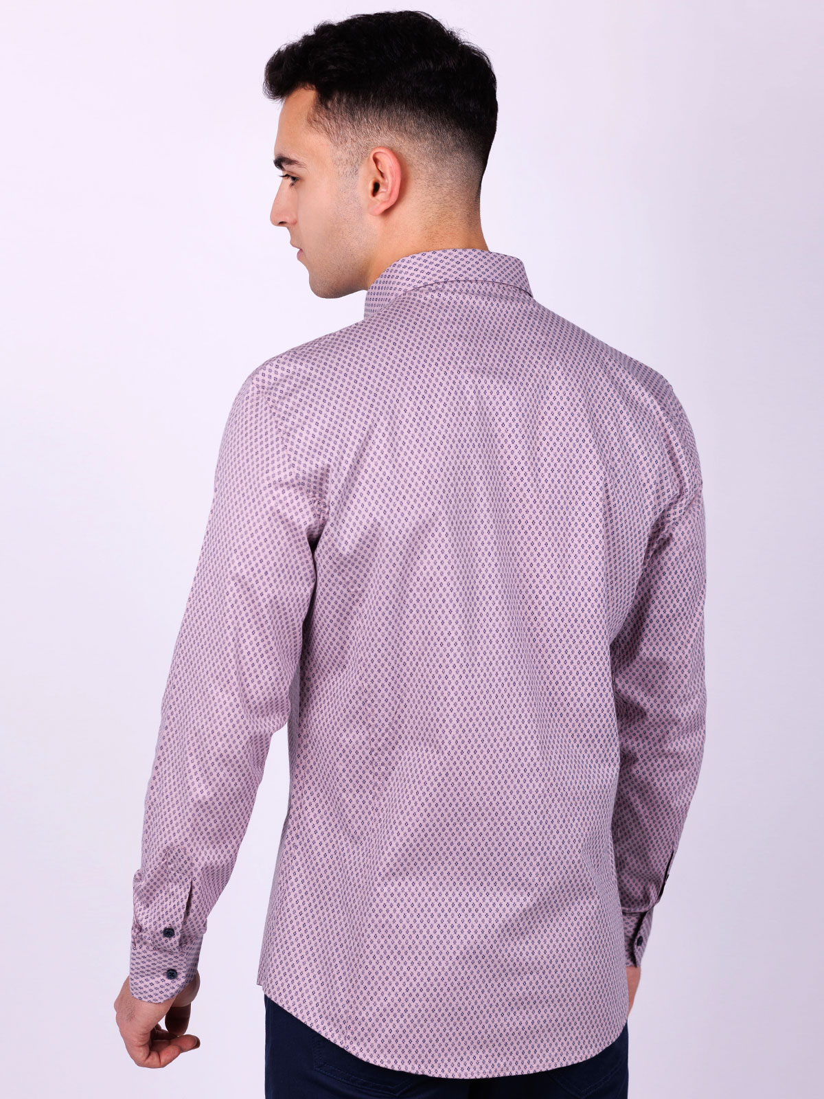 Shirt in light purple with figures - 21538 € 33.18 img4