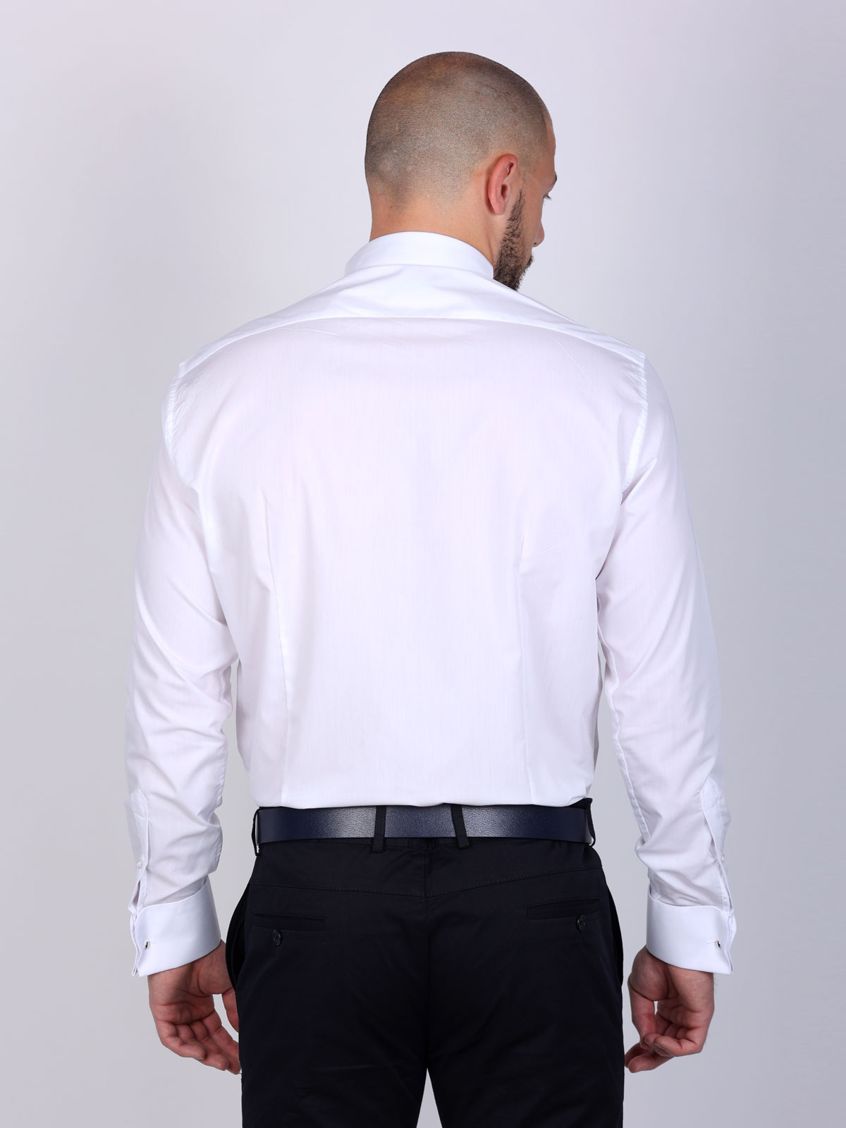 Bow tie shirt in white - 21541 € 48.37 img2