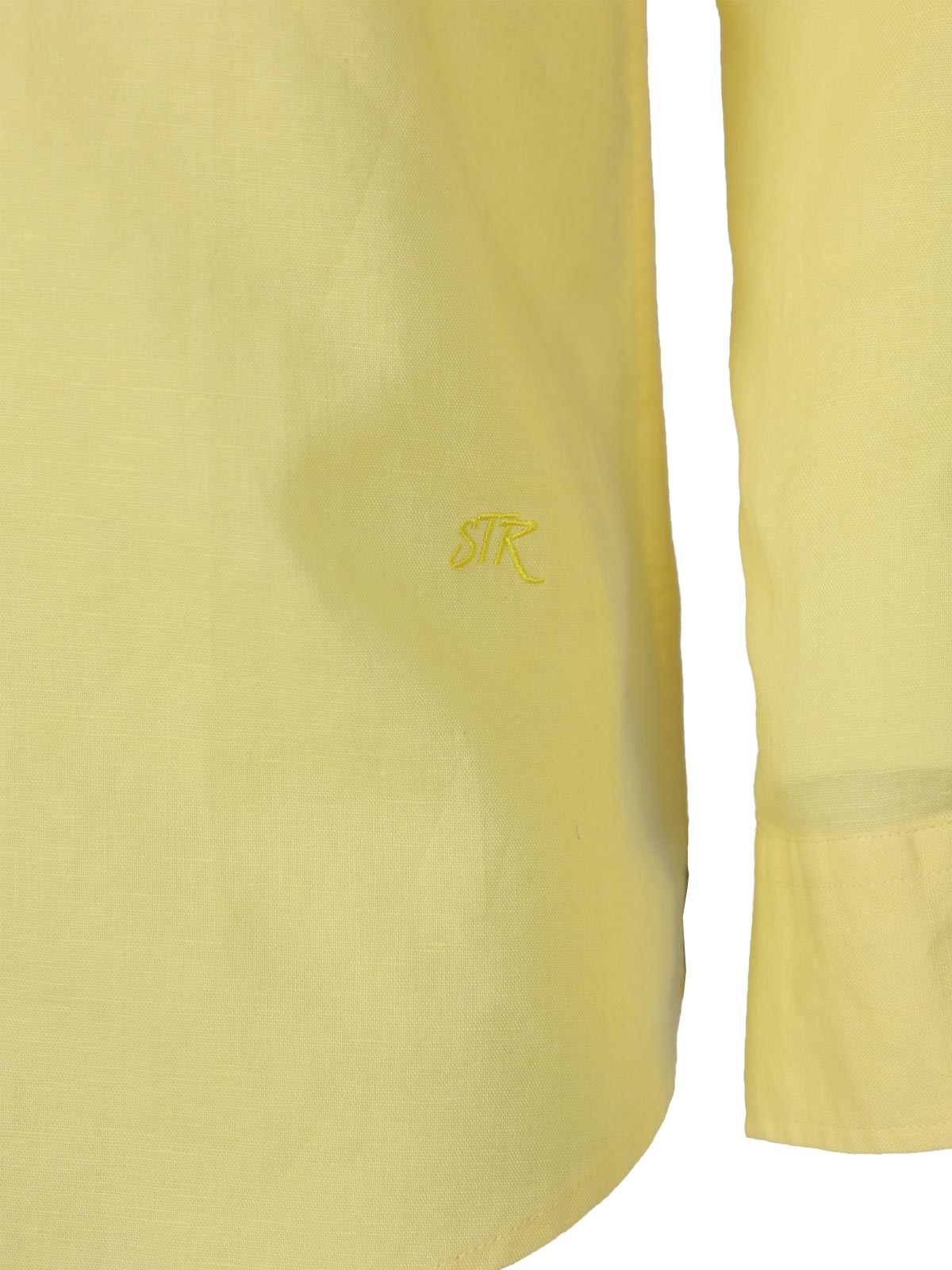 Λινό πουκάμισο σε κίτρινο χρώμα - 21591 € 55.12 img3