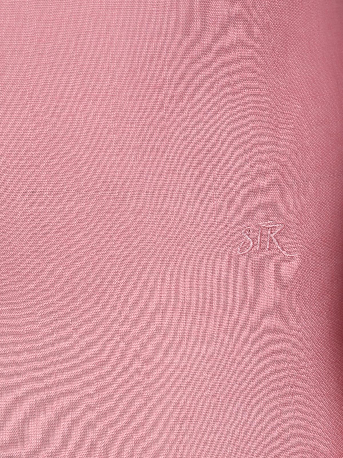 Pink linen shirt - 21594 € 55.12 img3