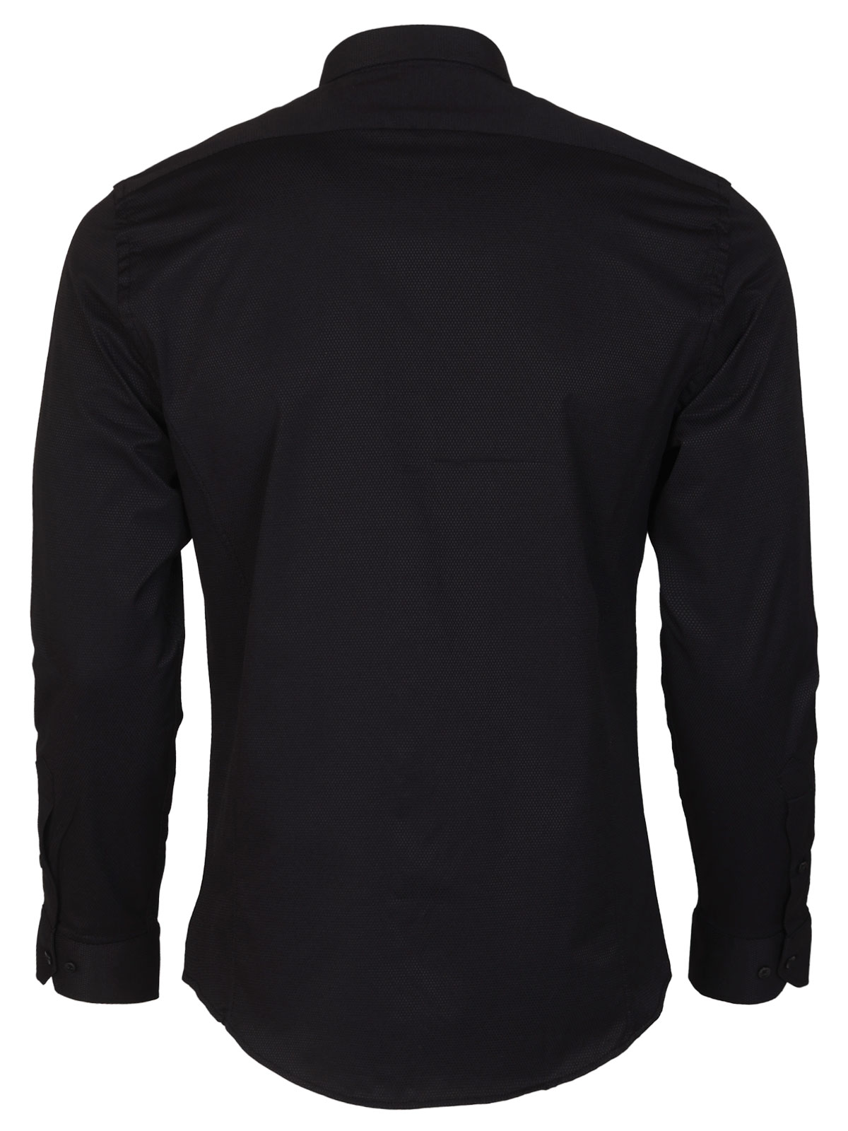 Ανδρικό πουκάμισο σε μαύρο χρώμα - 21609 € 48.37 img2