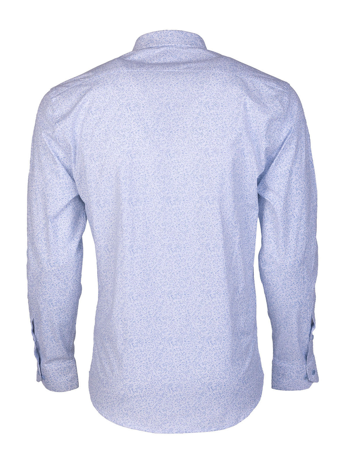 Mens shirt with light blue paisley - 21625 € 47.24 img2