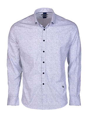 Mens white shirt with a spectacular desi - 21628 - € 47.24