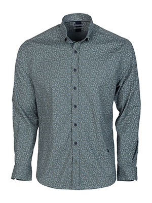 item:Mens shirt with colorful crescents - 21630 - € 47.24