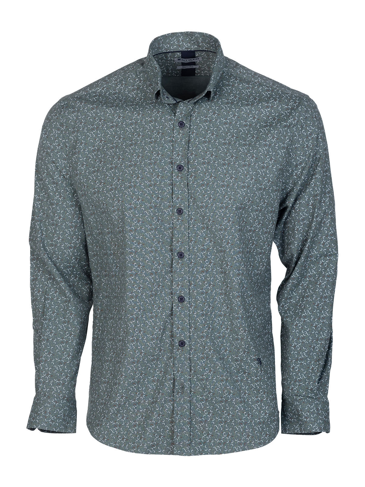 Cămașă bărbătească cu semilună colorată - 21630 € 47.24 img1
