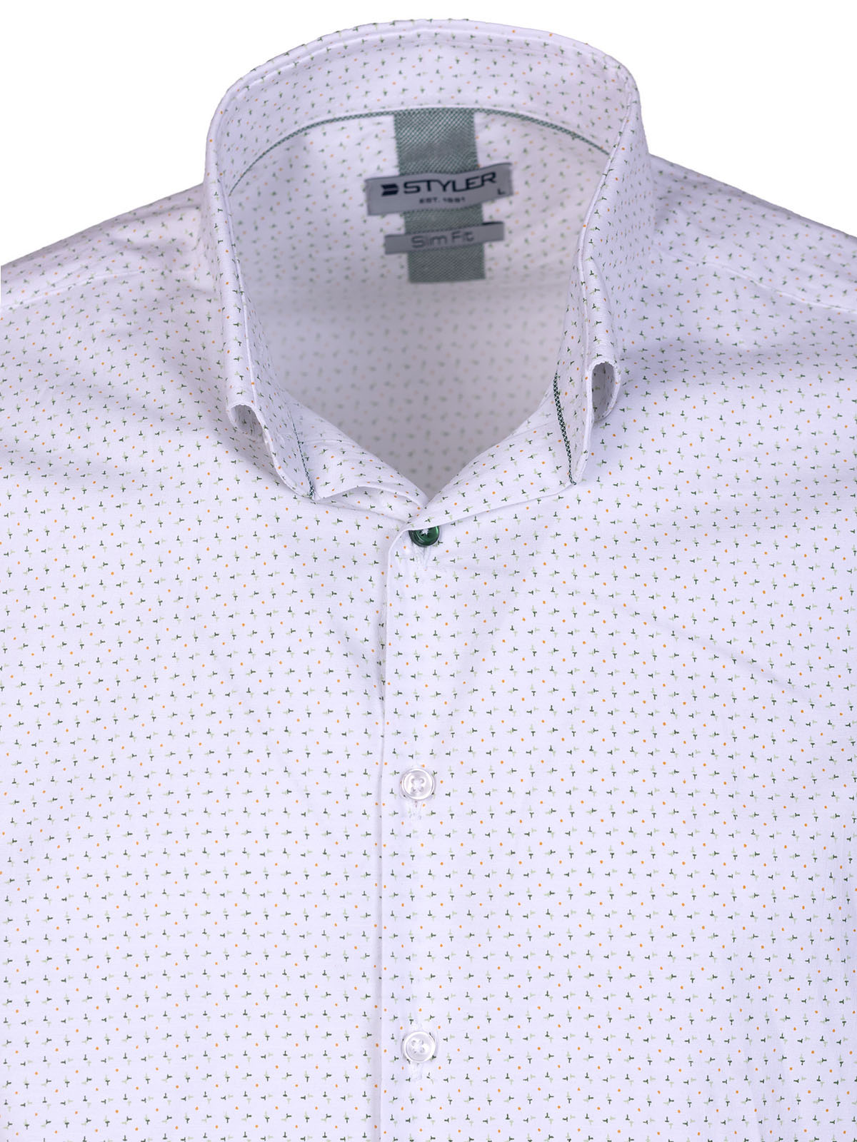 White shirt with a spectacular design - 21635 € 47.24 img3