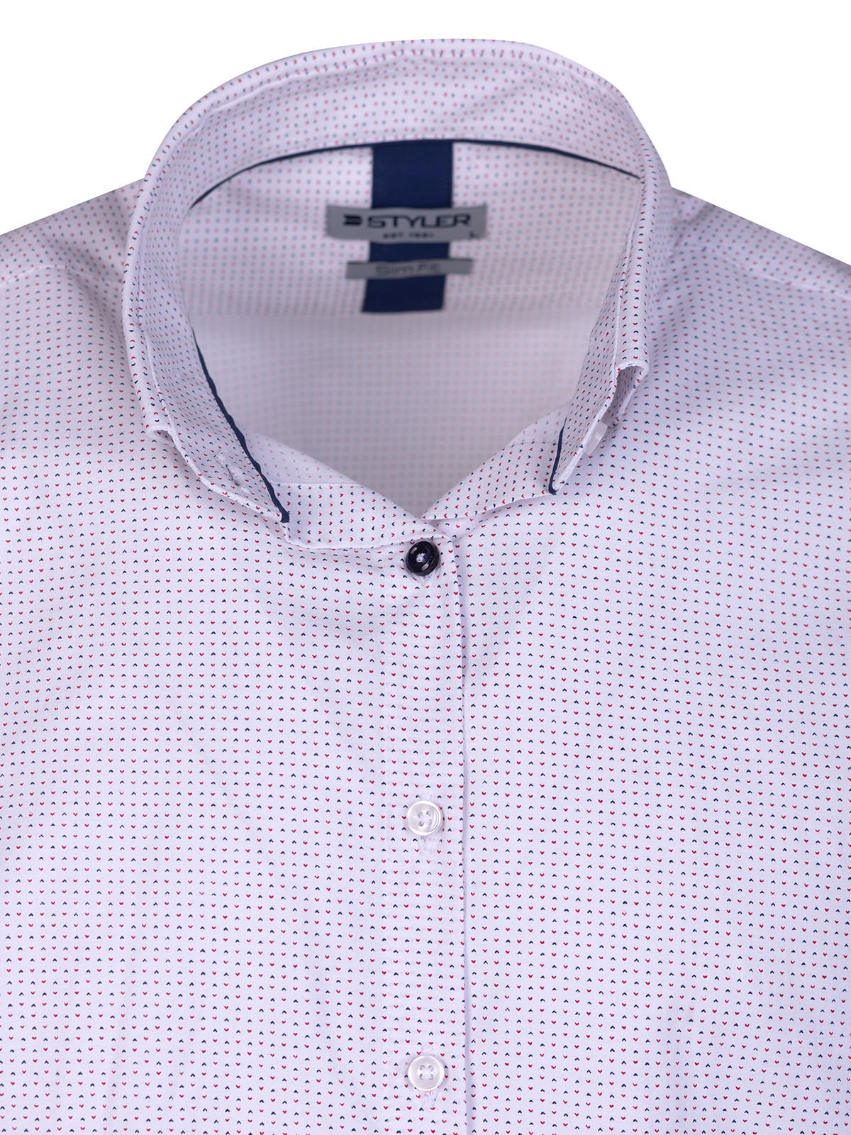 Mens white shirt with a spectacular desi - 21636 € 47.24 img3