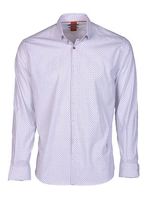 item:Mens white shirt with a spectacular desi - 21637 - € 47.24