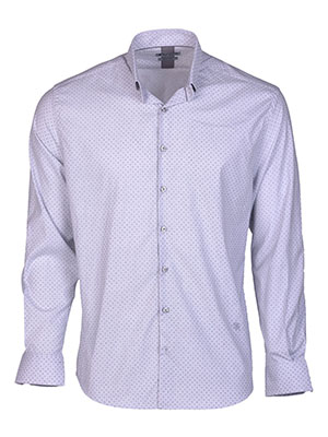 Mens shirt in light gray - 21638 - € 47.24