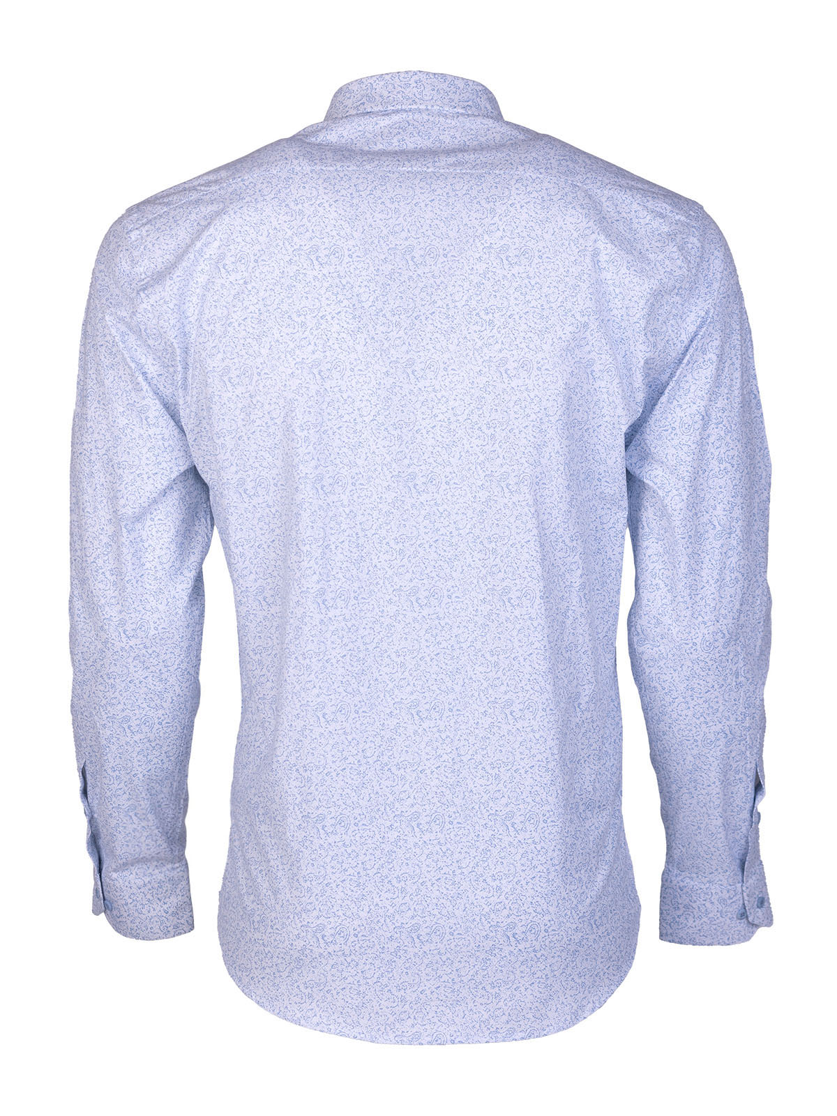 Mens shirt with light blue paisley max - 21642 € 47.24 img2