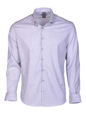 Mens shirt in light gray max-21645-€ 47.24