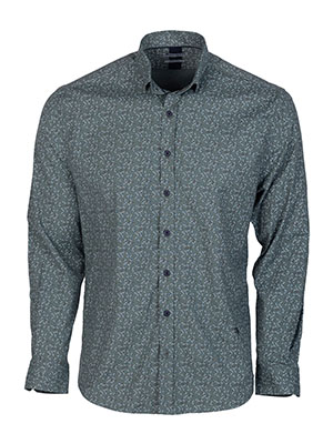 Mens shirt with colored crescents max-21646-€ 47.24