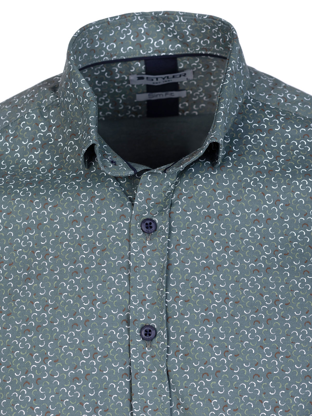 Mens shirt with colored crescents max - 21646 € 47.24 img3