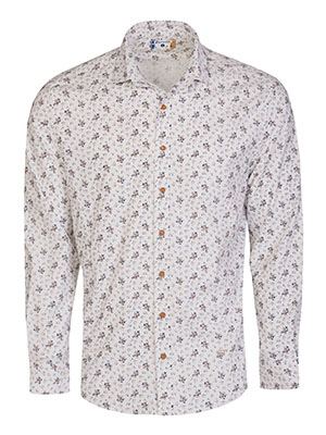 Mens shirt in white - 21652 - € 47.24