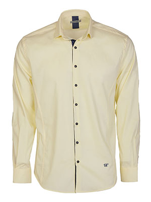 item:Mens yellow shirt classic - 21657 - € 47.24