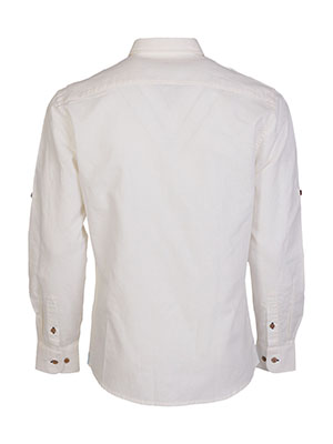 Mens white linen shirt - 21658 € 61.30 img2