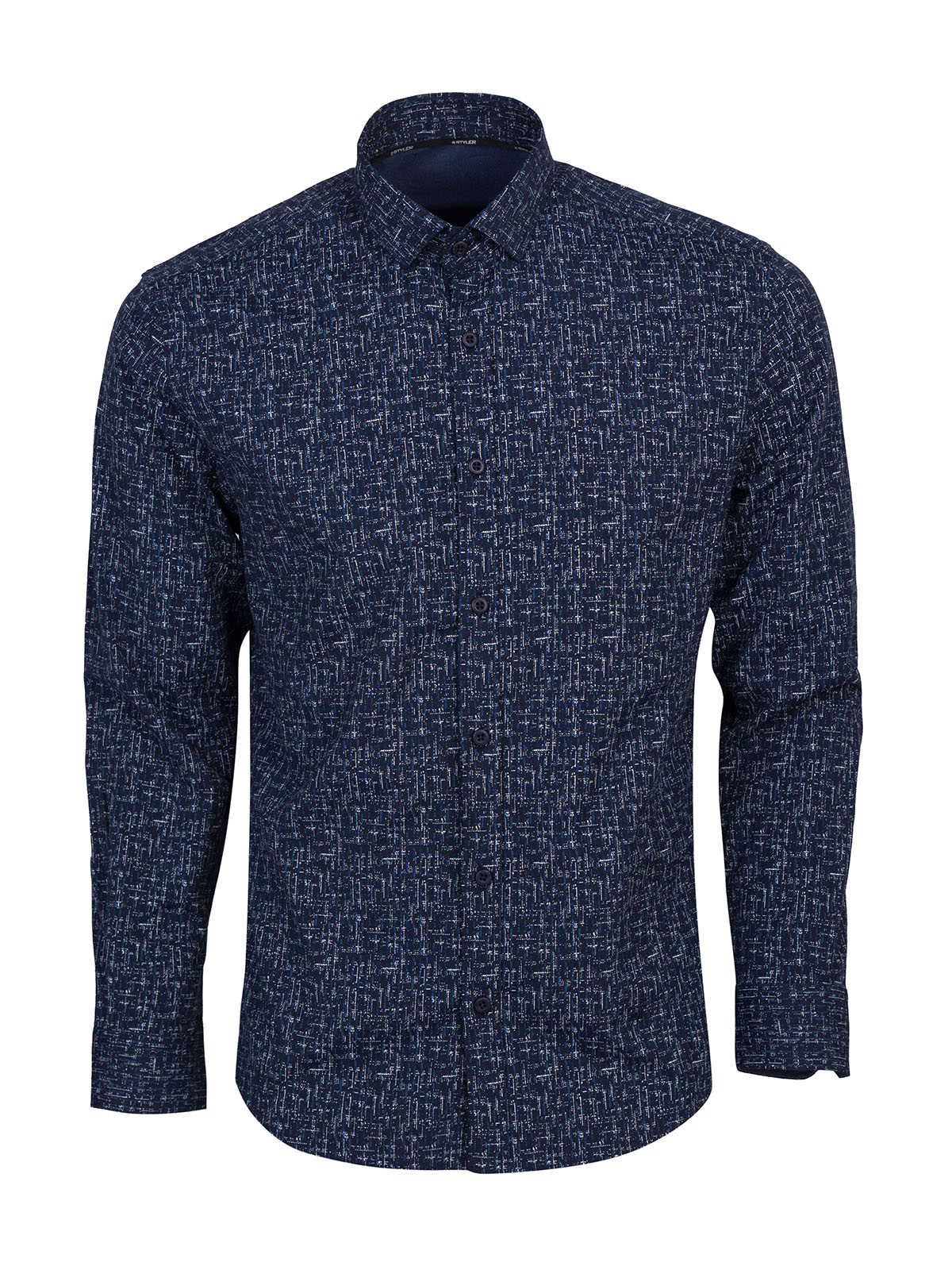 Men’s dark blue shirt - 21674 48.37 € img1