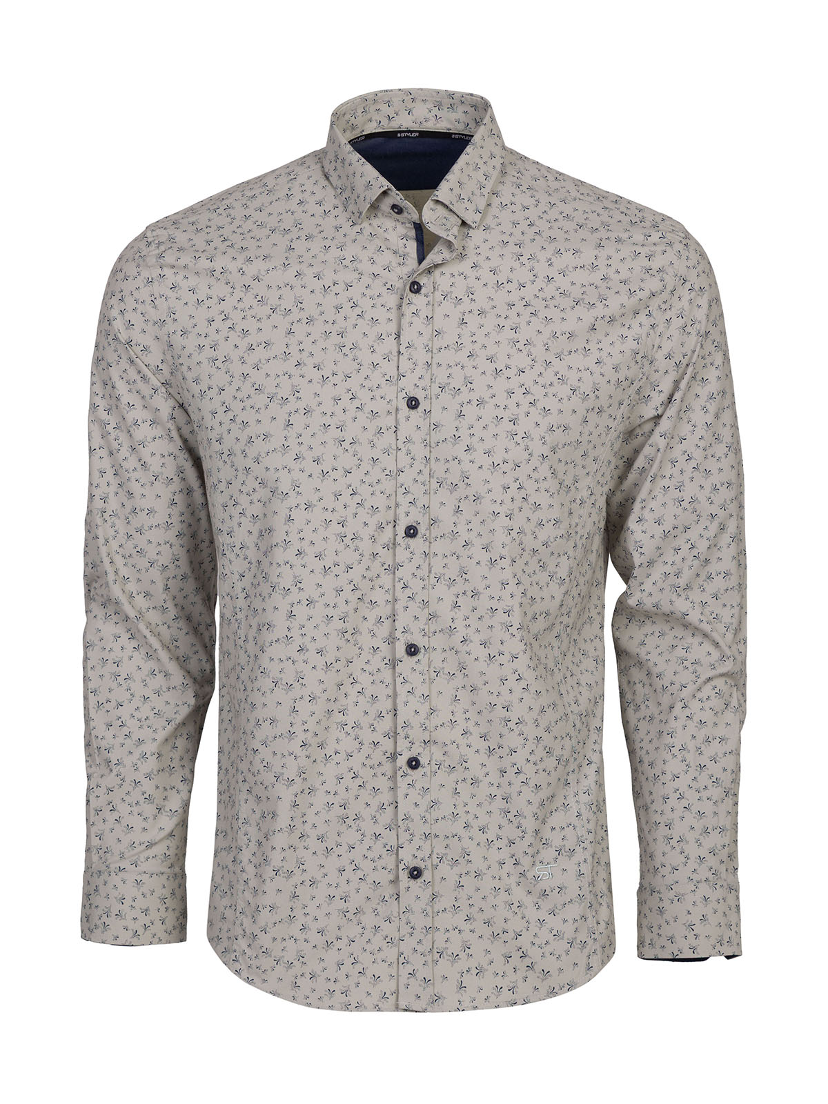Men’s beigegrey shirt - 21678 48.37 € img1