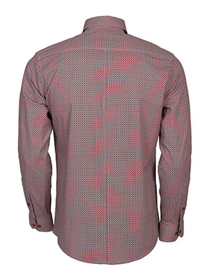 Mens redgrey shirt with stylish design - 21682 52.87 € img2