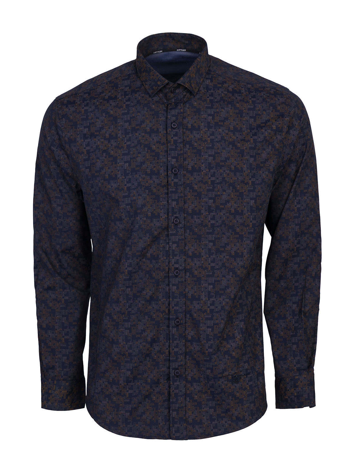 Men’s dark blue shirt - 21687 48.37 € img1