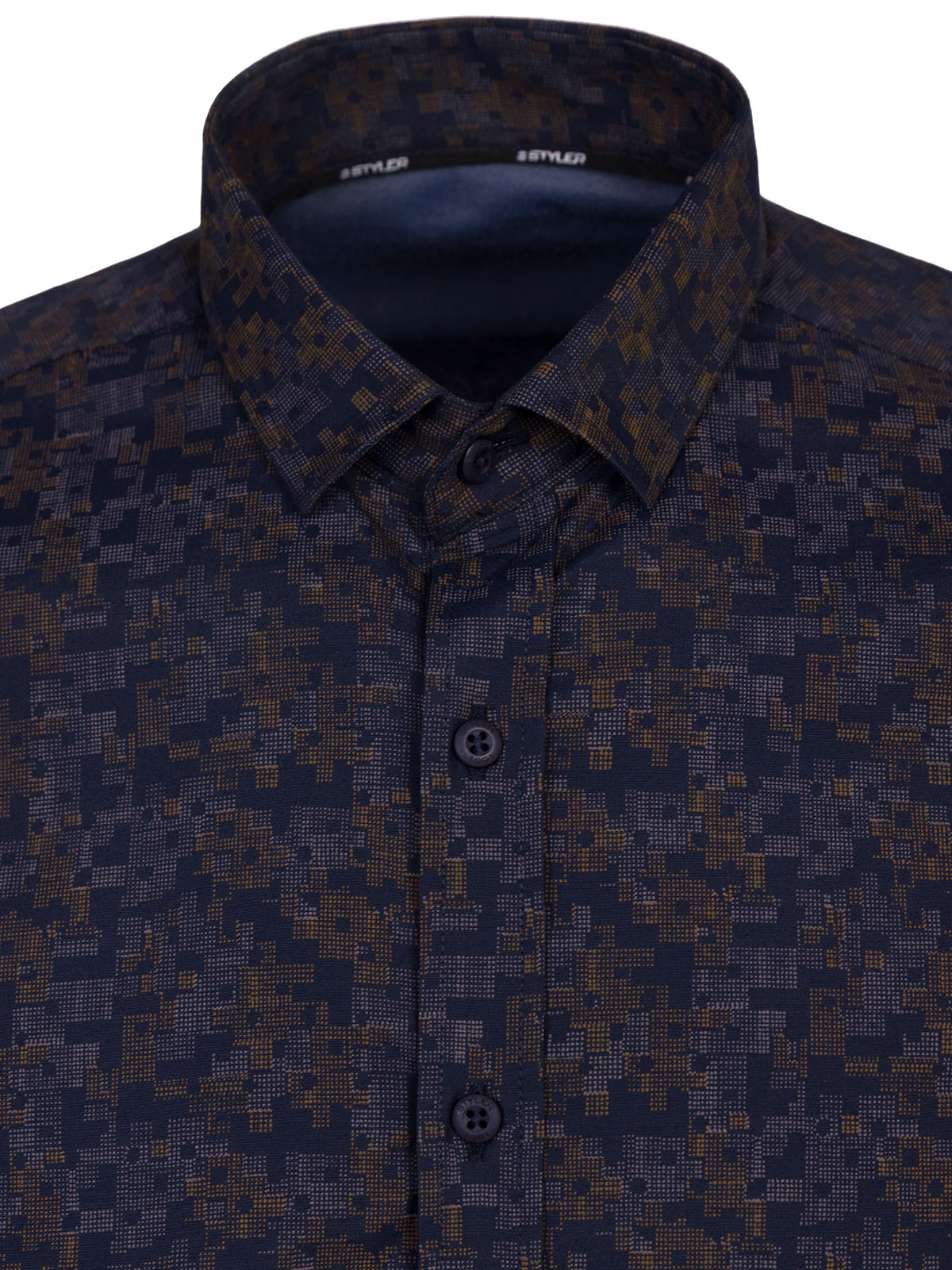 Men’s dark blue shirt - 21687 48.37 € img3