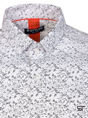 White shirt with black strokes - 21701 47.00 € img3