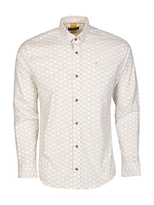 Men’s white shirt with eyecatching desi - 21703 - 47.00 €