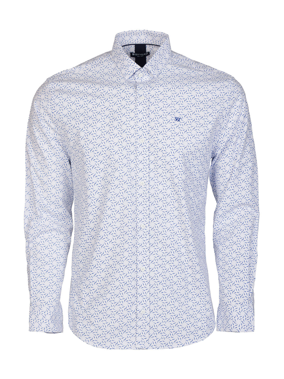 Men’s white shirt with eyecatching desi - 21704 47.00 € img1