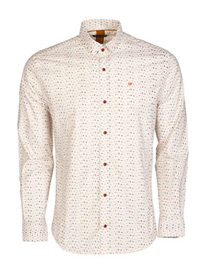 Men’s white shirt with statement design  - 21712 - 47.00 €