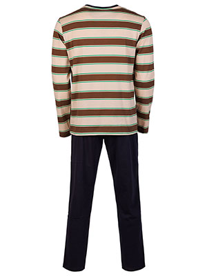 Mens pajamas made of soft cotton fabric - 27005 - € 21.93 img2