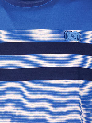 Ανδρική ριγέ πιτζάμα δύο τεμαχίων - 27006 - € 21.93 img3