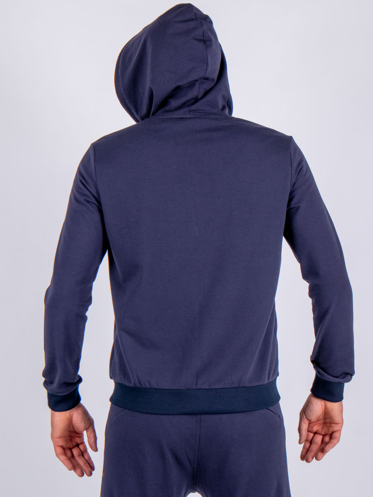 Sports sweatshirt in blue with a hood - 28094 € 27.56 img3