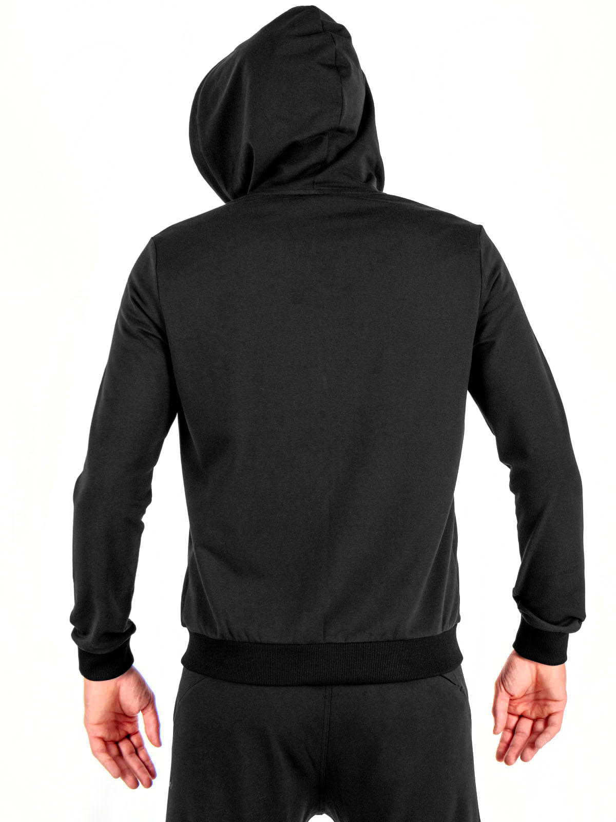 Sweatshirt in black with hood - 28097 € 27.56 img3