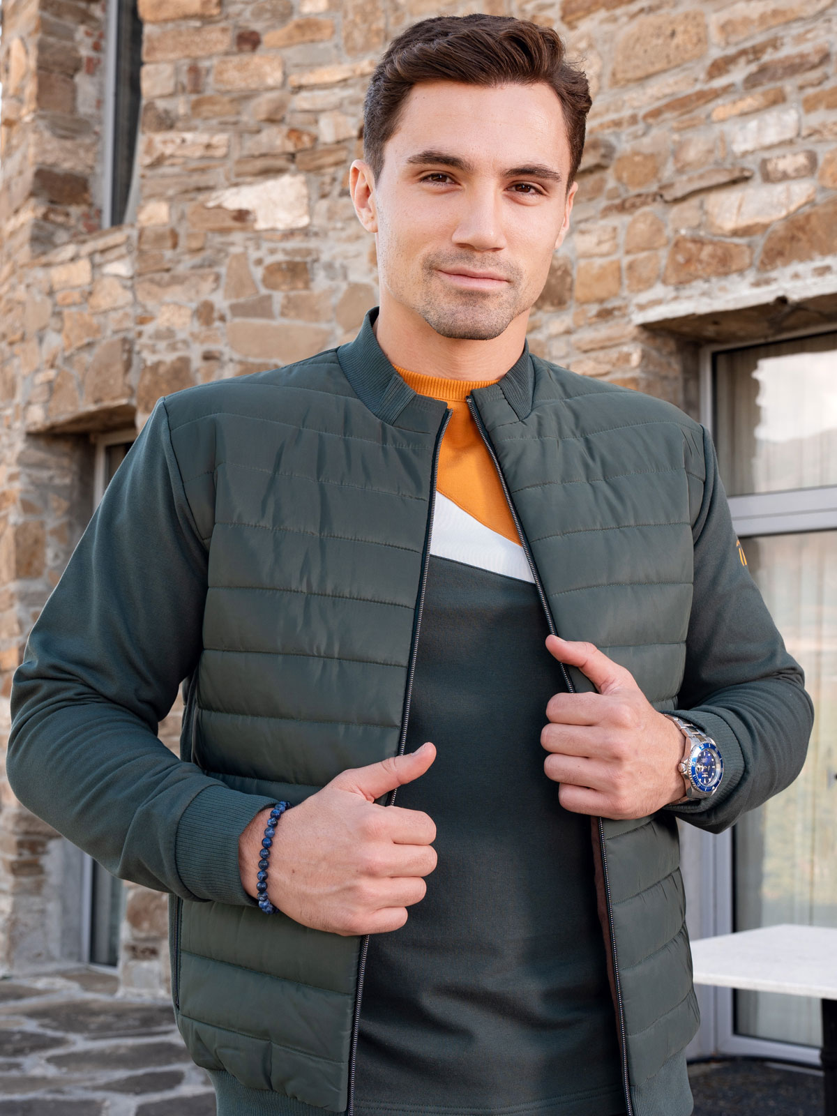 Khaki sweatshirt - 28124 € 66.37 img1