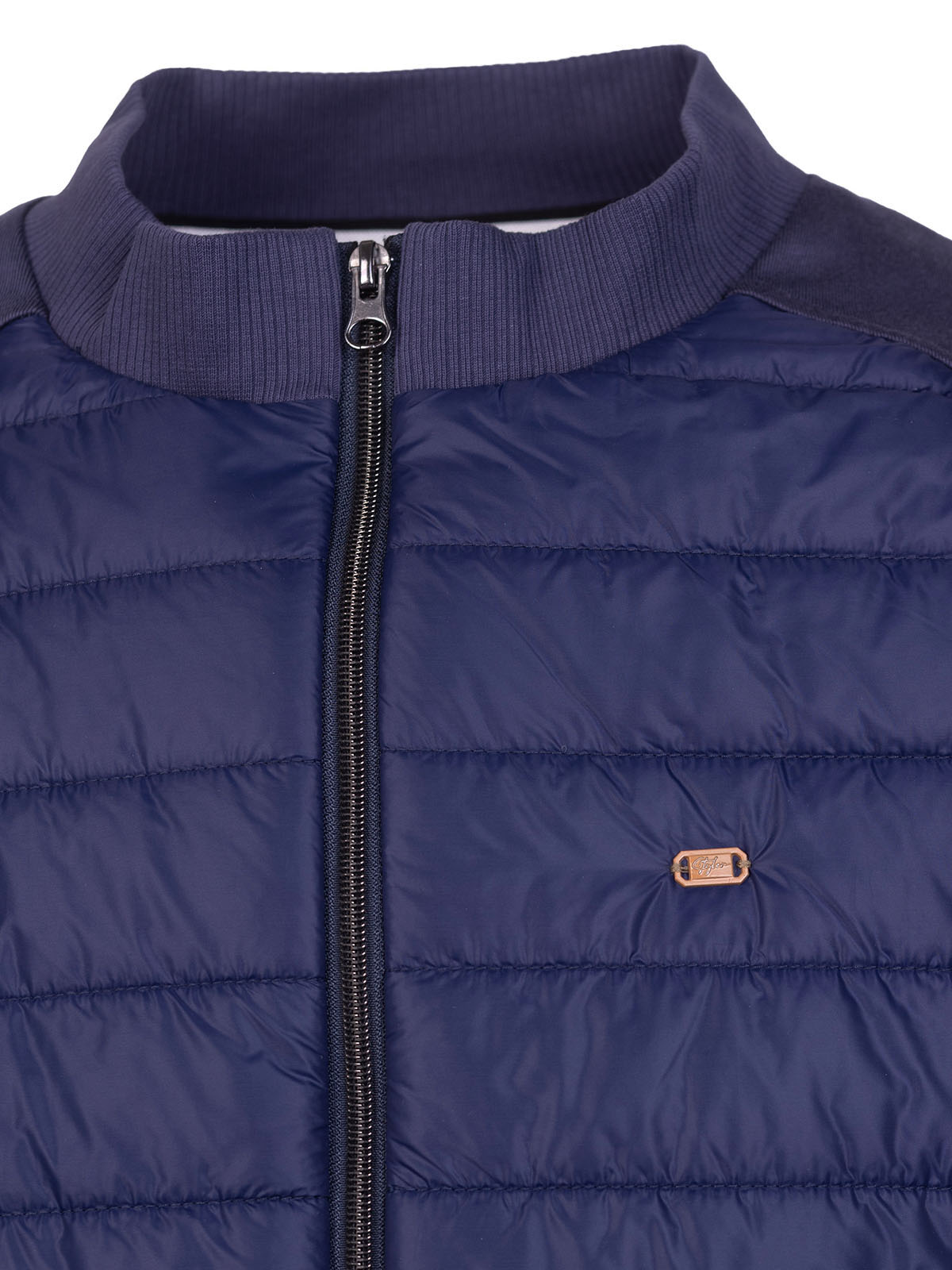 Navy blue quilted sweatshirt - 28132 € 75.93 img3