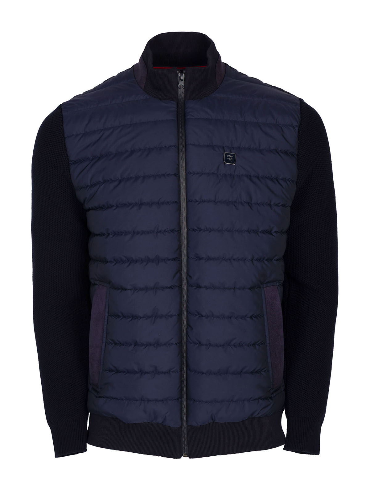 Dark blue quilted sweatshirt - 28147 100.67 € img1