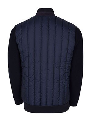 Dark blue quilted sweatshirt - 28147 100.67 € img2