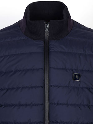 Dark blue quilted sweatshirt - 28147 100.67 € img3