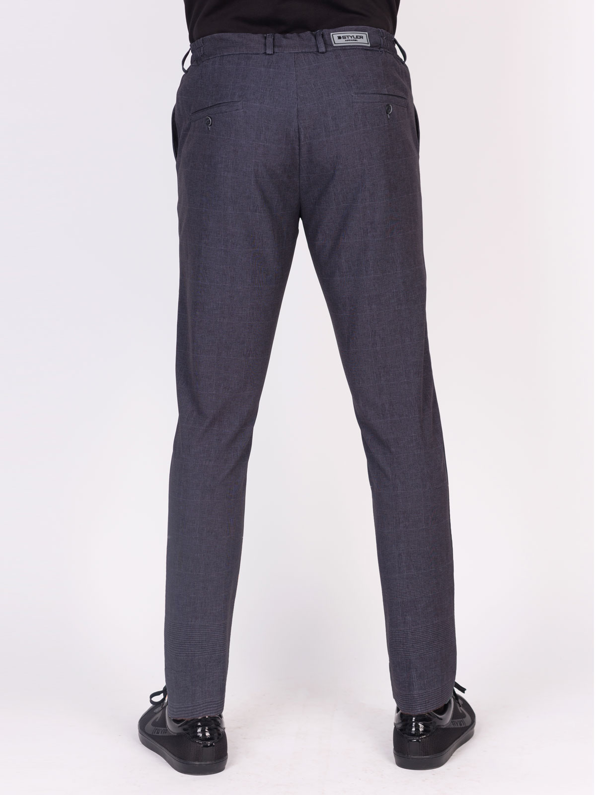 Ανδρικό παντελόνι σε σκούρο γκρι - 29007 € 55.12 img2