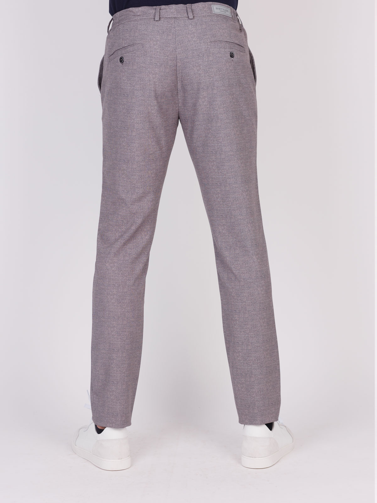 Pantaloni pentru bărbați în bej melange - 29008 € 55.12 img2