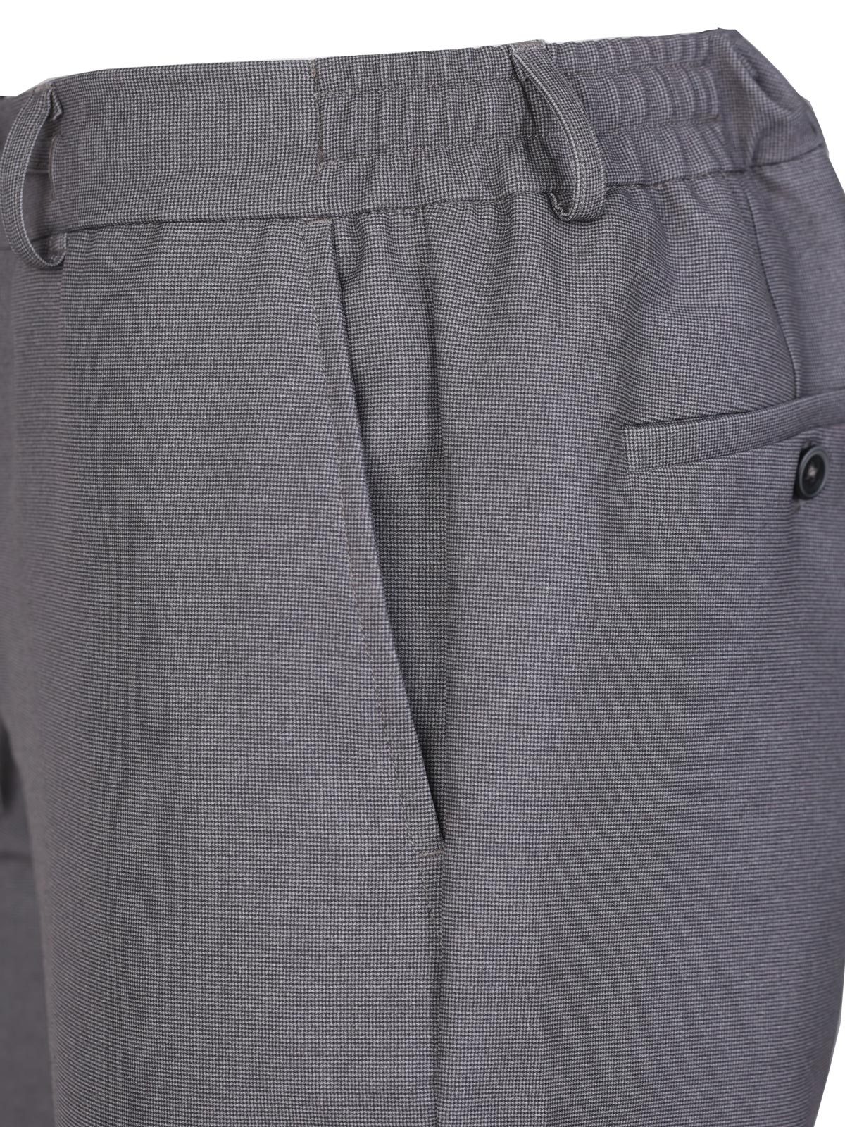 Pantaloni de culoare gri deschis cu sire - 29011 € 55.12 img3