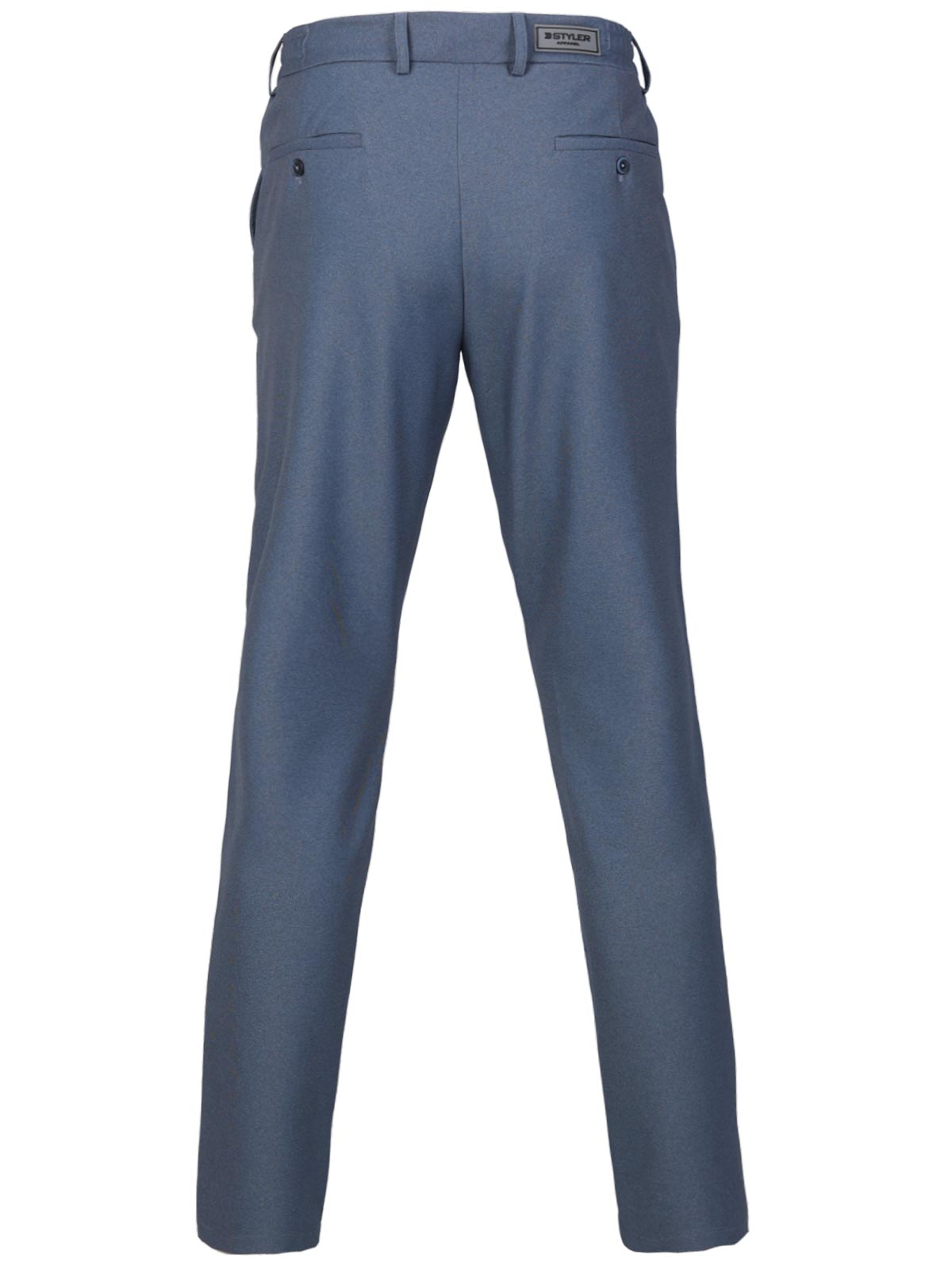 Μπλε μεσαίο παντελόνι με κορδόνια - 29012 € 55.12 img2