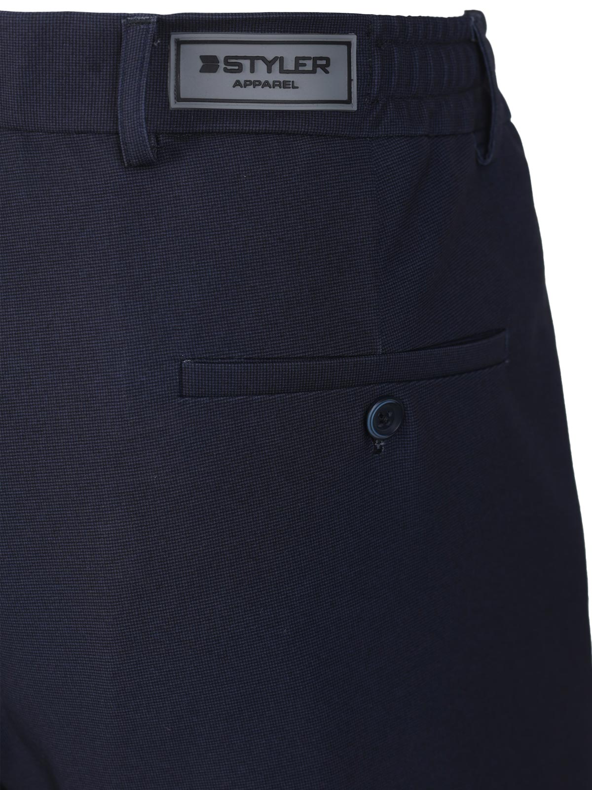 Παντελόνι σε σκούρο μπλε με κορδόνια - 29013 € 55.12 img3