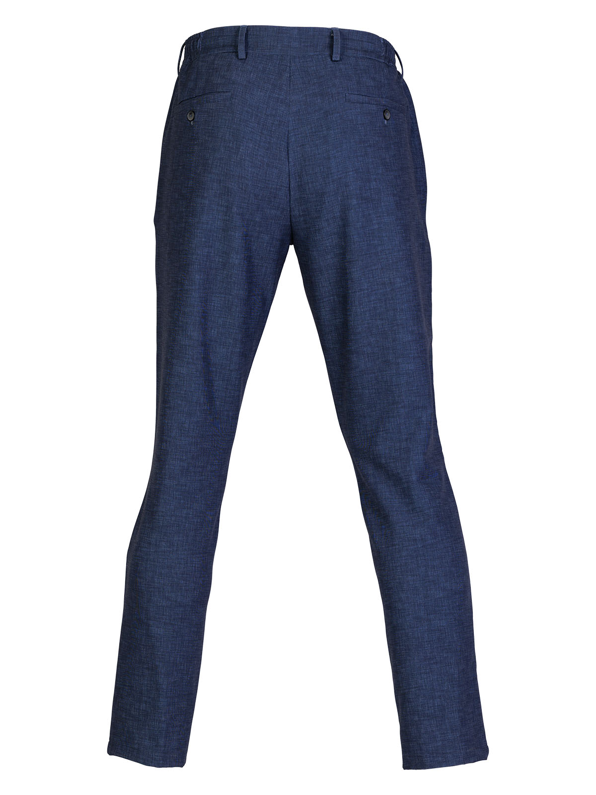 Blue plaid trousers in melange - 29018 € 60.74 img2