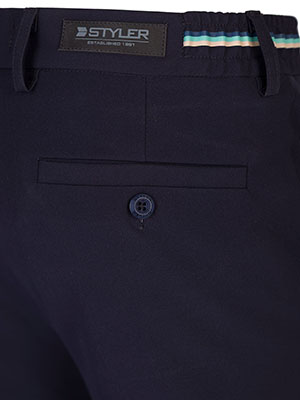 Σκούρο μπλε παντελόνι smartcasual - 29029 60.74 € img4