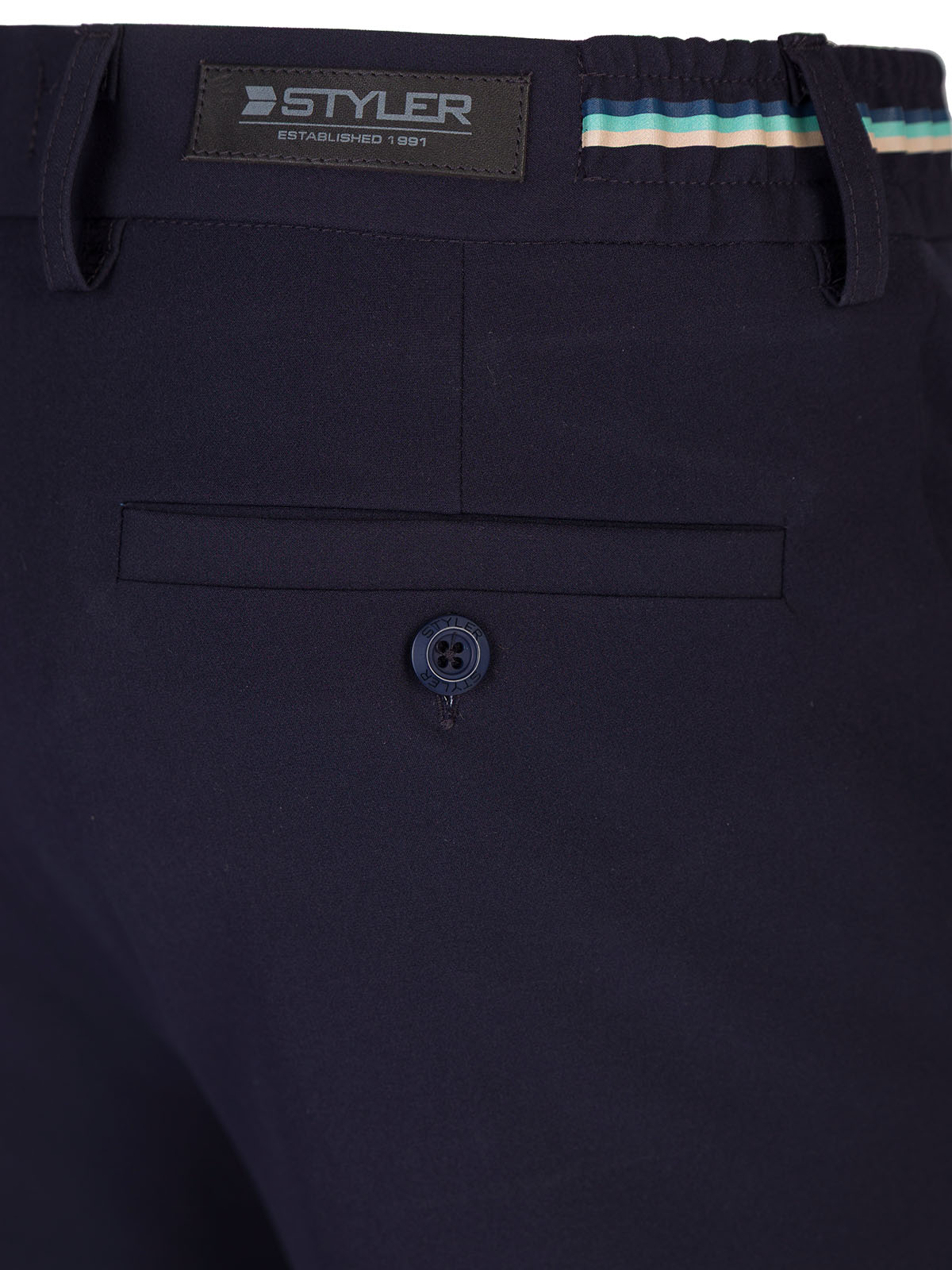 Σκούρο μπλε παντελόνι smartcasual - 29029 60.74 € img4