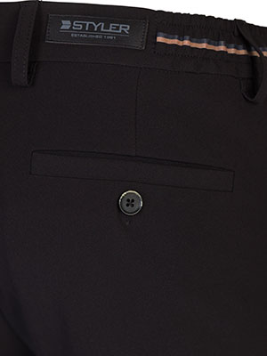 Pantaloni smartcasual negri - 29030 60.74 € img4