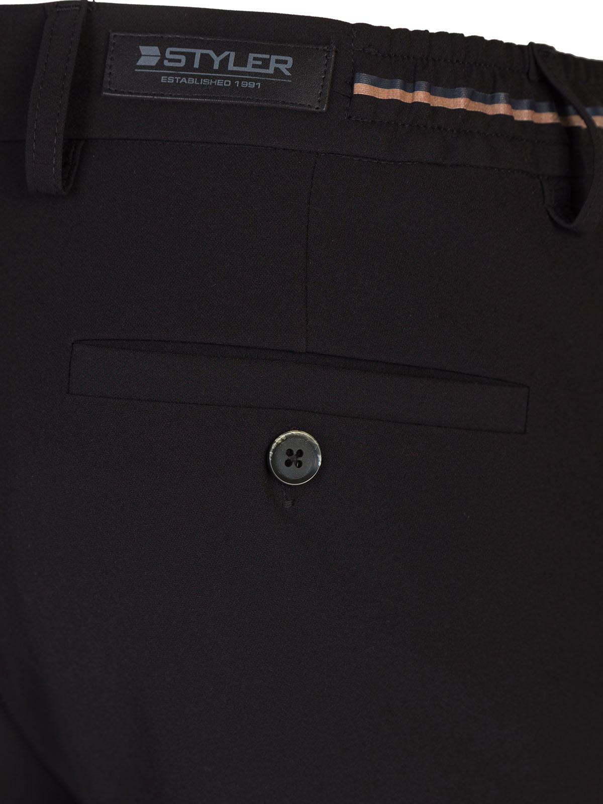 Pantaloni smartcasual negri - 29030 60.74 € img4