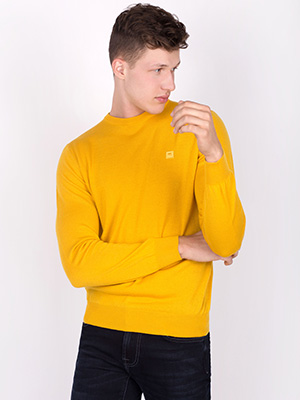Merino wool sweater in light yellow - 33081 - € 21.93