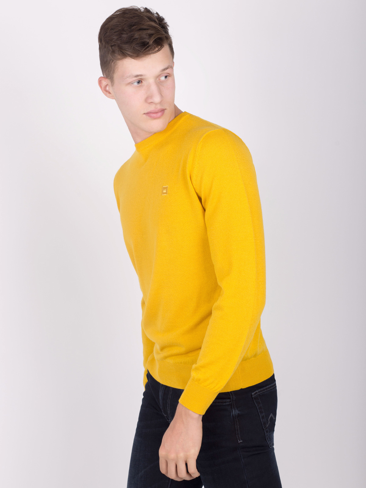 Merino wool sweater in light yellow - 33081 € 21.93 img2